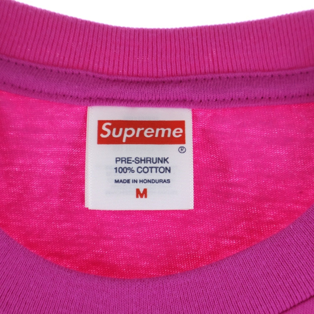 SUPREME(シュプリーム) 24AW Tera Patrick Tee テラパトリック クルーネック カットソー 半袖Tシャツ ピンク