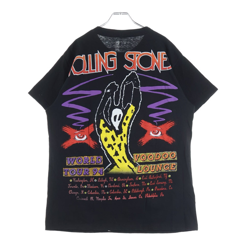 VINTAGE(ヴィンテージ) 90S VINTAGE THE ROLLING STONES VOODOO LOUNGE TOUR 1994 BOOTLEG TEE ヴィンテージ ローリングストーンズ ヴードゥーラウンジツアー1994 ブート半袖Tシャツ