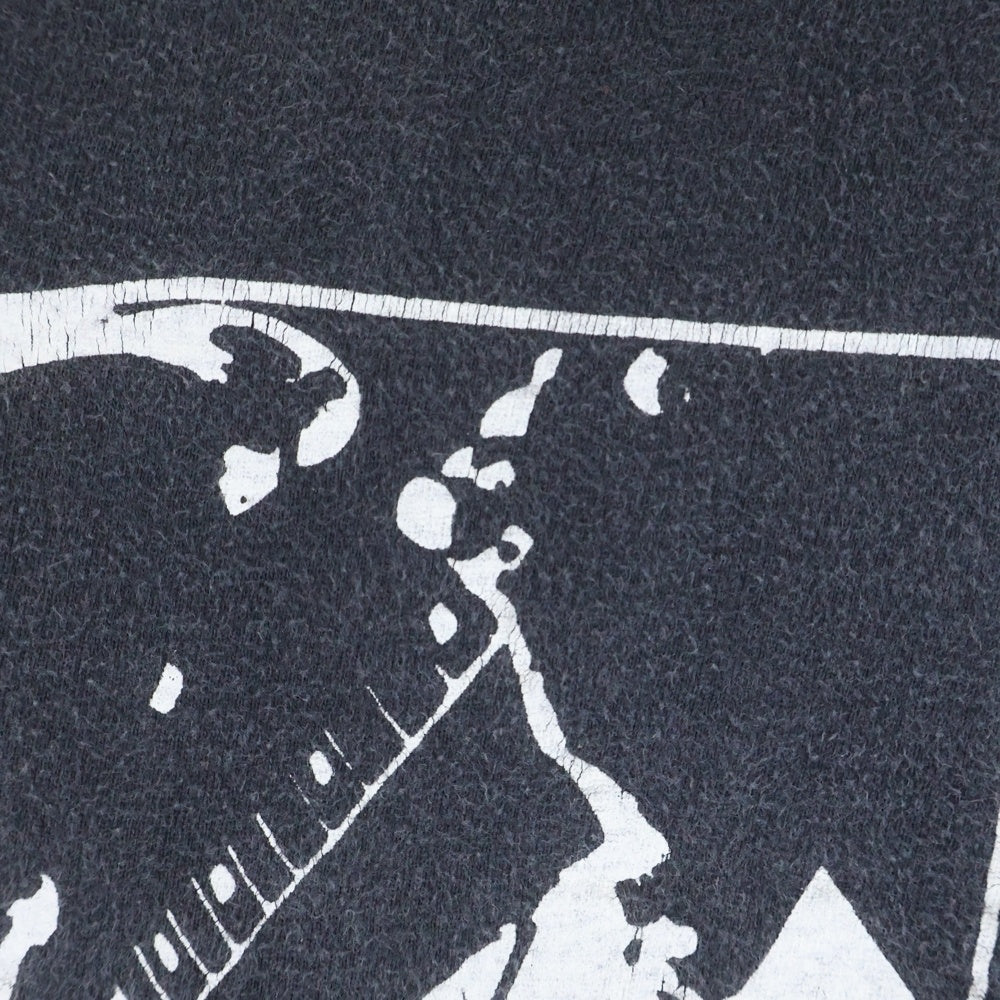 VINTAGE(ヴィンテージ) 80S VINTAGE JOHN LEE HOOKER ヴィンテージ ジョンリーフッカー フロントプリントTシャツ 半袖クルーネックカットソー ブラック