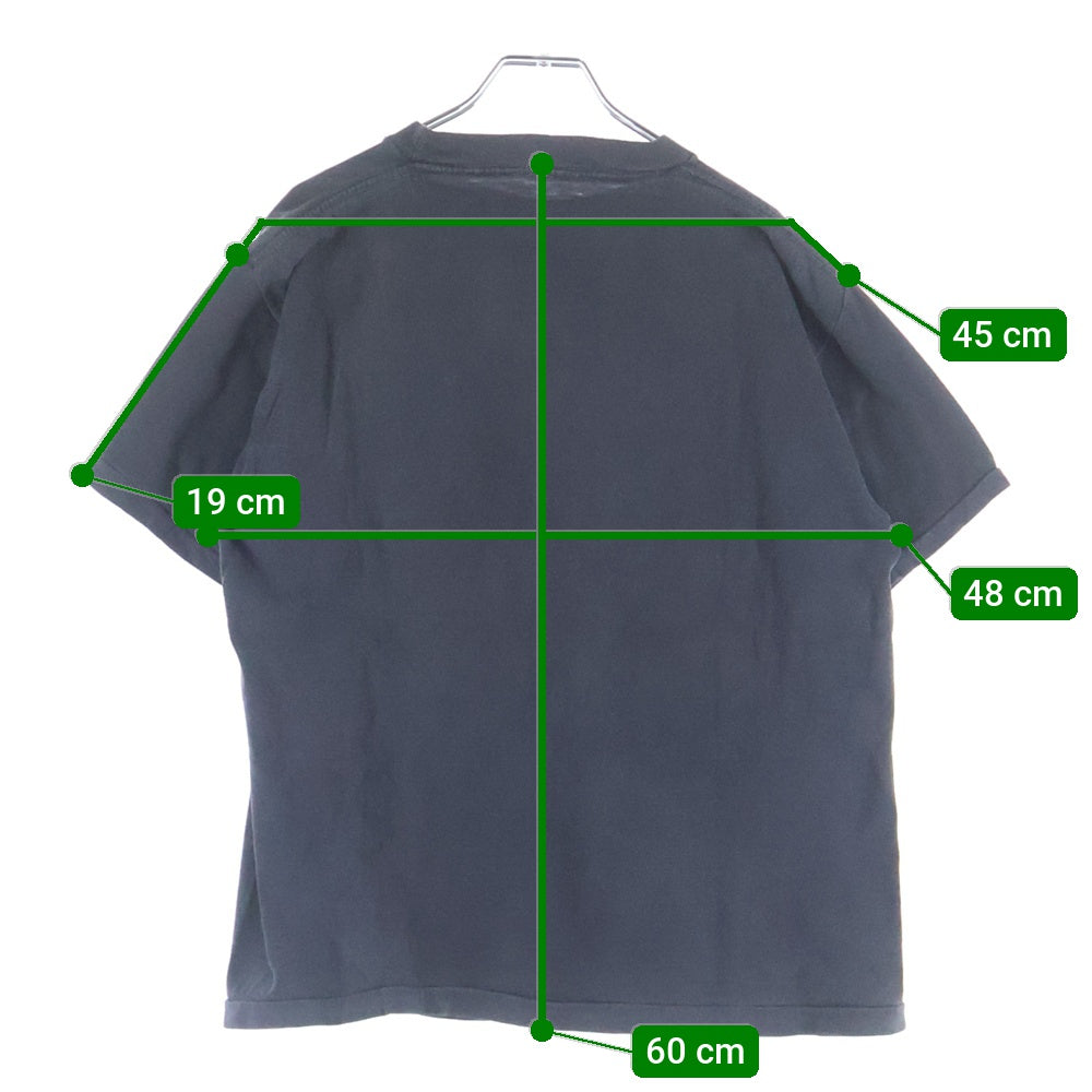 VINTAGE(ヴィンテージ) 80S VINTAGE JOHN LEE HOOKER ヴィンテージ ジョンリーフッカー フロントプリントTシャツ 半袖クルーネックカットソー ブラック