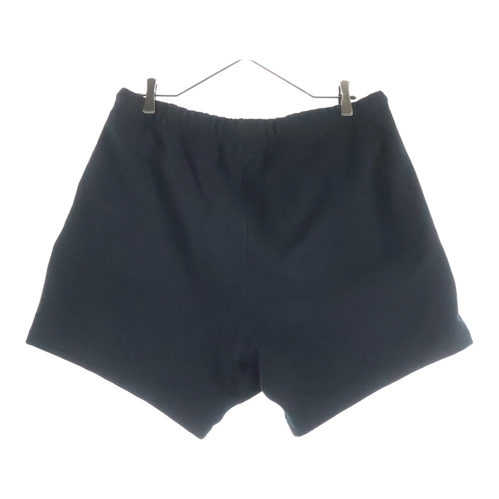 FEAR OF GOD ESSENTIALS(フィアオブゴッド エッセンシャルズ) フロントロゴ スウェットハーフパンツ ショーツ ブラック