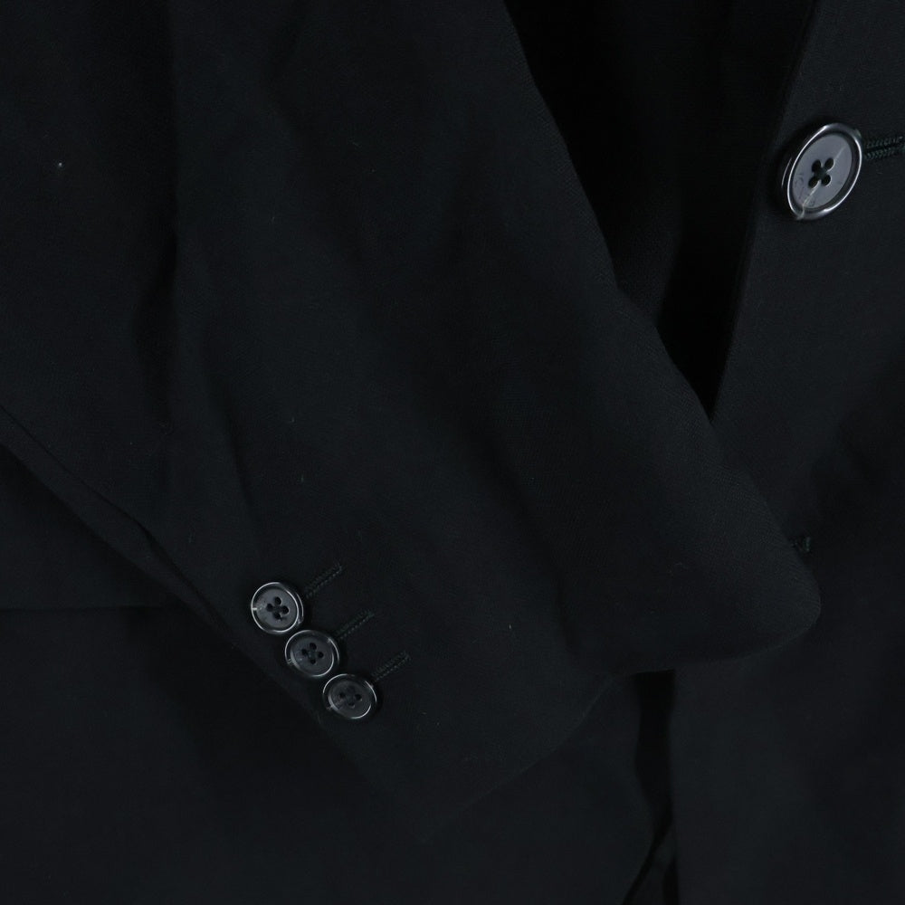 FENDI(フェンディ) セットアップスーツ レーヨン混 シングルテーラードジャケット スラックスパンツ ブラック 3110