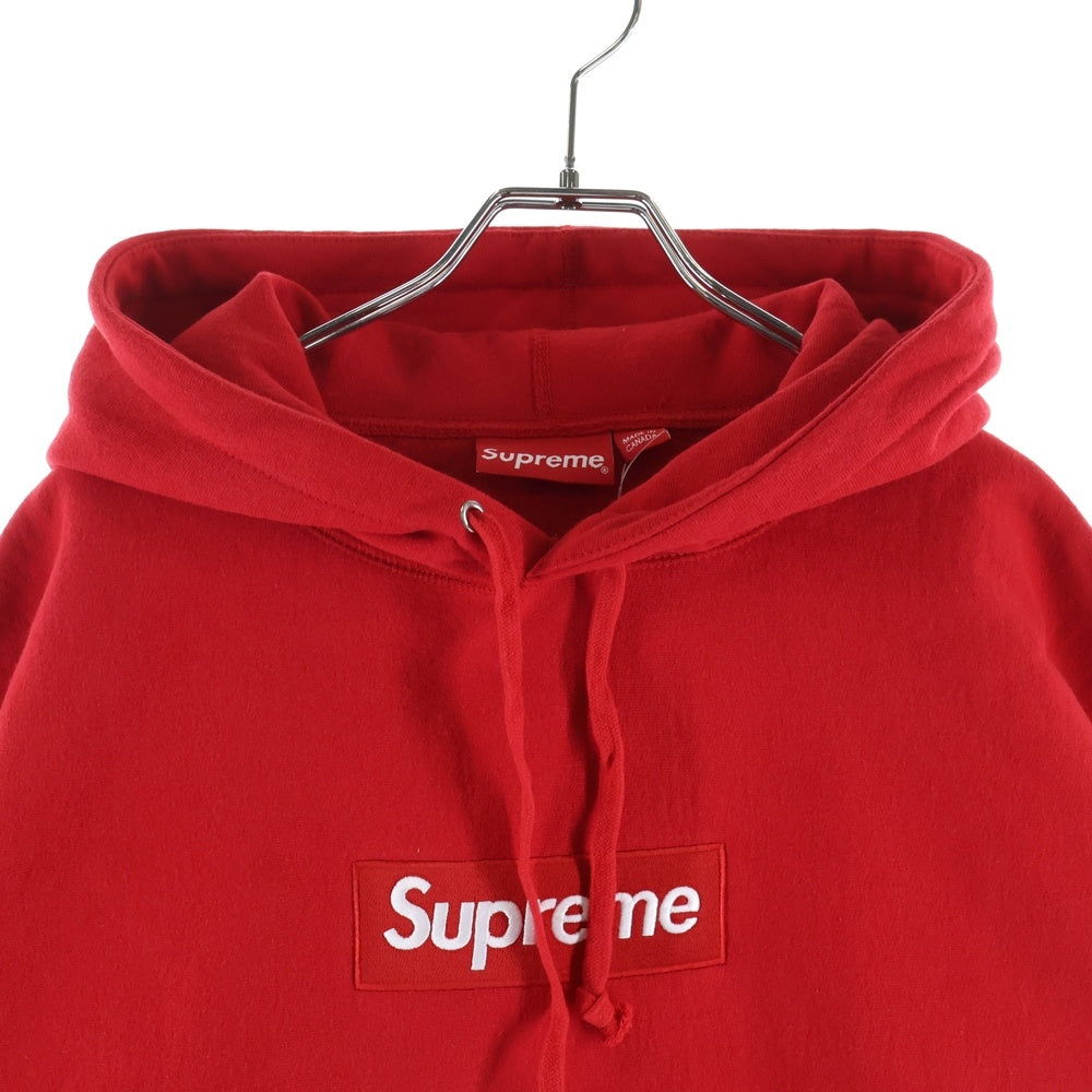 SUPREME(シュプリーム) 23AW Box Logo Hooded Sweatshirt ボックスロゴ スウェット プルオーバーパーカー レッド