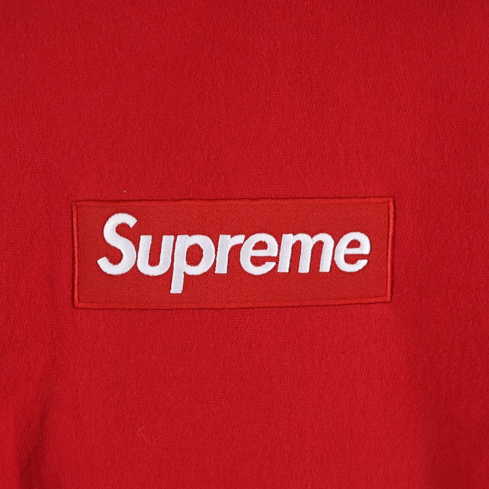 SUPREME(シュプリーム) 23AW Box Logo Hooded Sweatshirt ボックスロゴ スウェット プルオーバーパーカー レッド