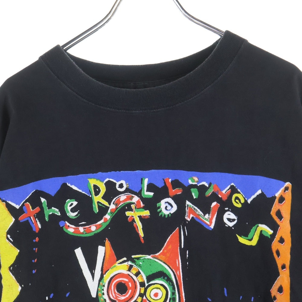 VINTAGE(ヴィンテージ) 90S VINTAGE THE ROLLING STONES ART VOODOO LOUNGE BROCKUM ヴィンテージ ローリングストーンズ 両面アートプリント クルーネック 半袖Tシャツ