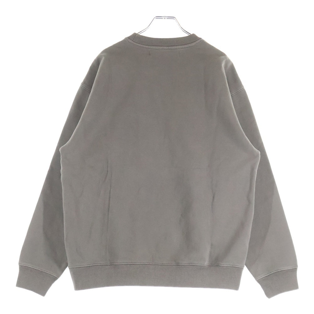 UNION(ユニオン) SOUND CREWNECK サウンド フロントプリント クルーネック スウェット トレーナー チャコールグレー