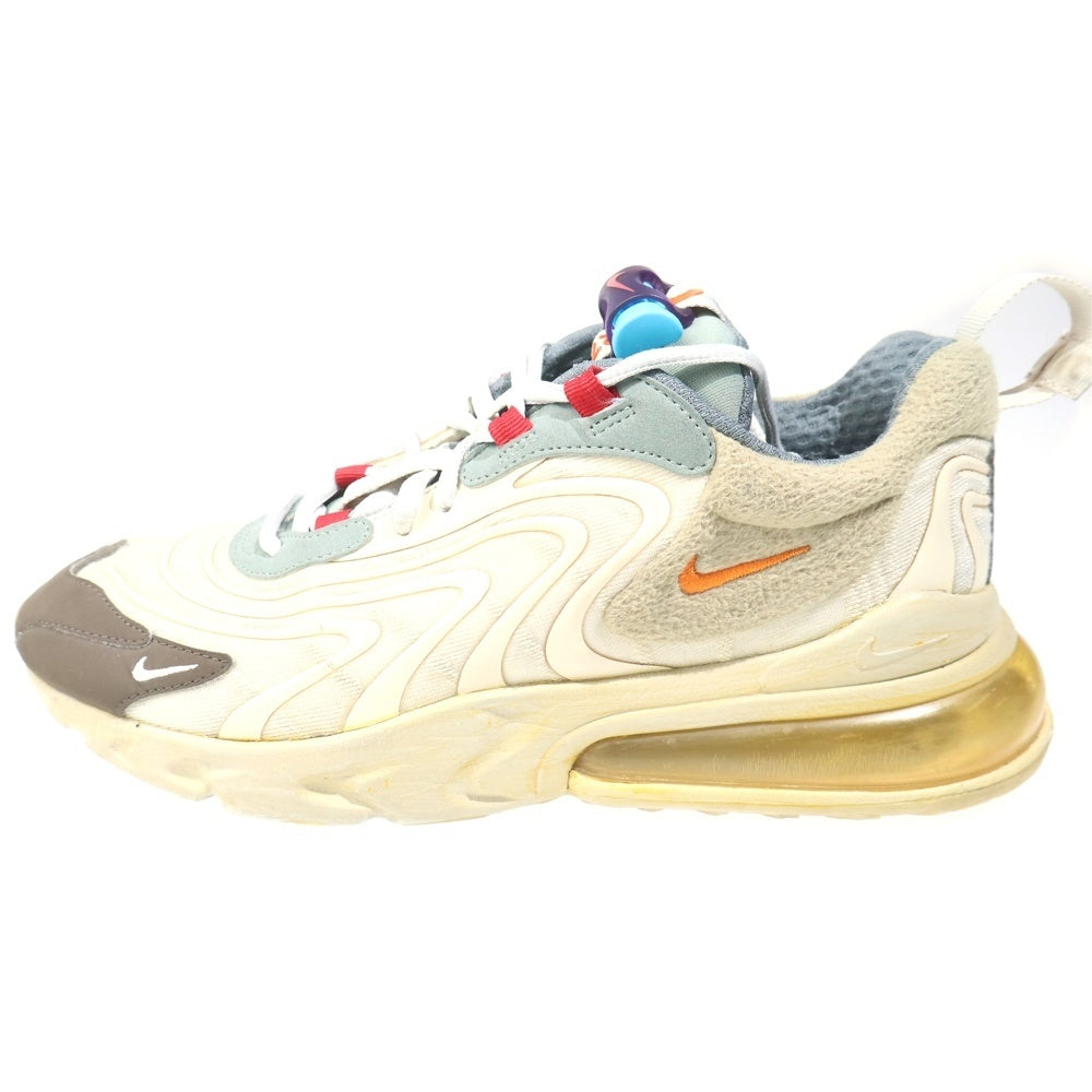 NIKE(ナイキ) ×TRAVIS SCOTT AIR MAX 270 CACTUS TRAILS トラヴィススコット エアマックス 270 カクタストレイル ローカットスニーカー ベージュ US8.5/26.5cm CT2864-200