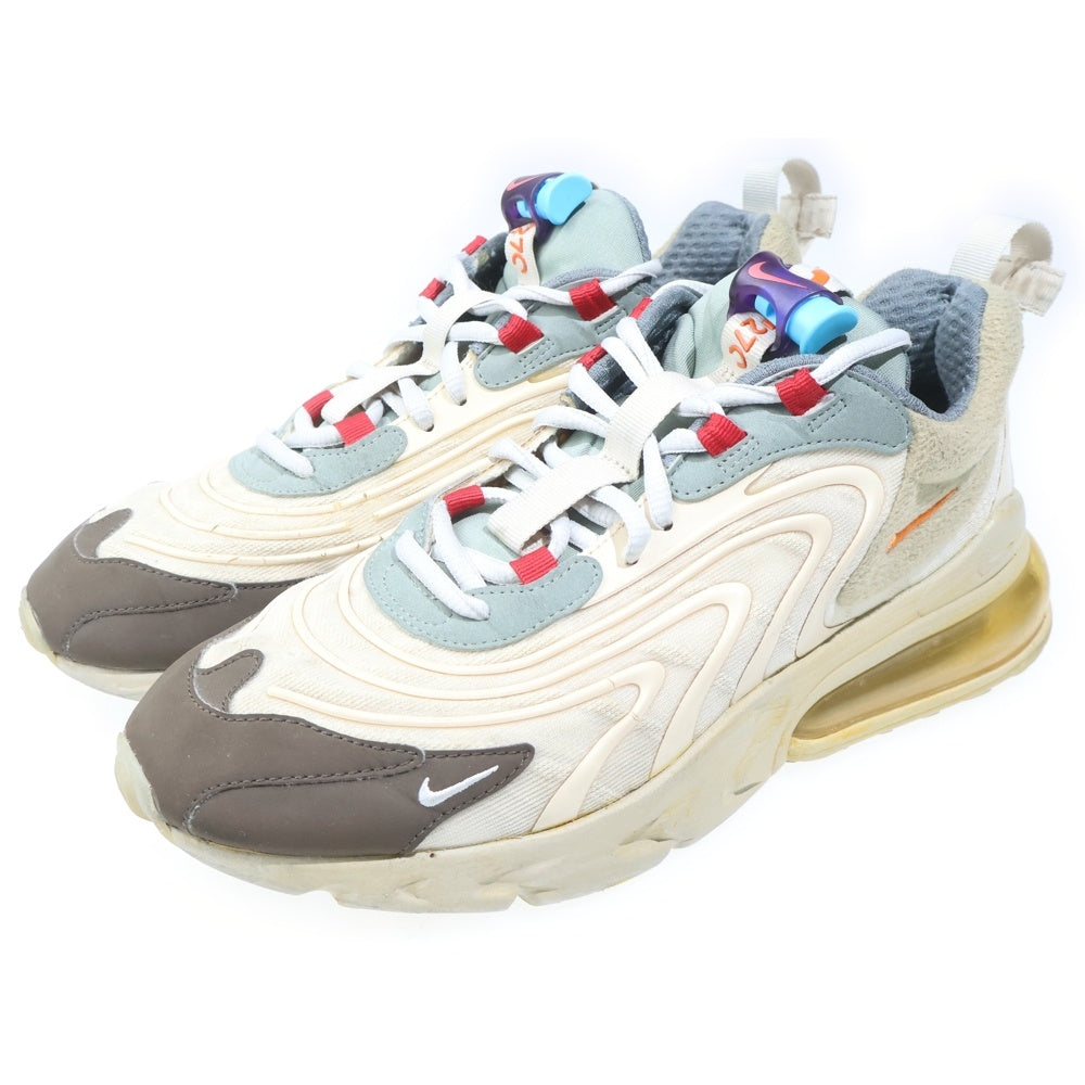 NIKE(ナイキ) ×TRAVIS SCOTT AIR MAX 270 CACTUS TRAILS トラヴィススコット エアマックス 270 カクタストレイル ローカットスニーカー ベージュ US8.5/26.5cm CT2864-200