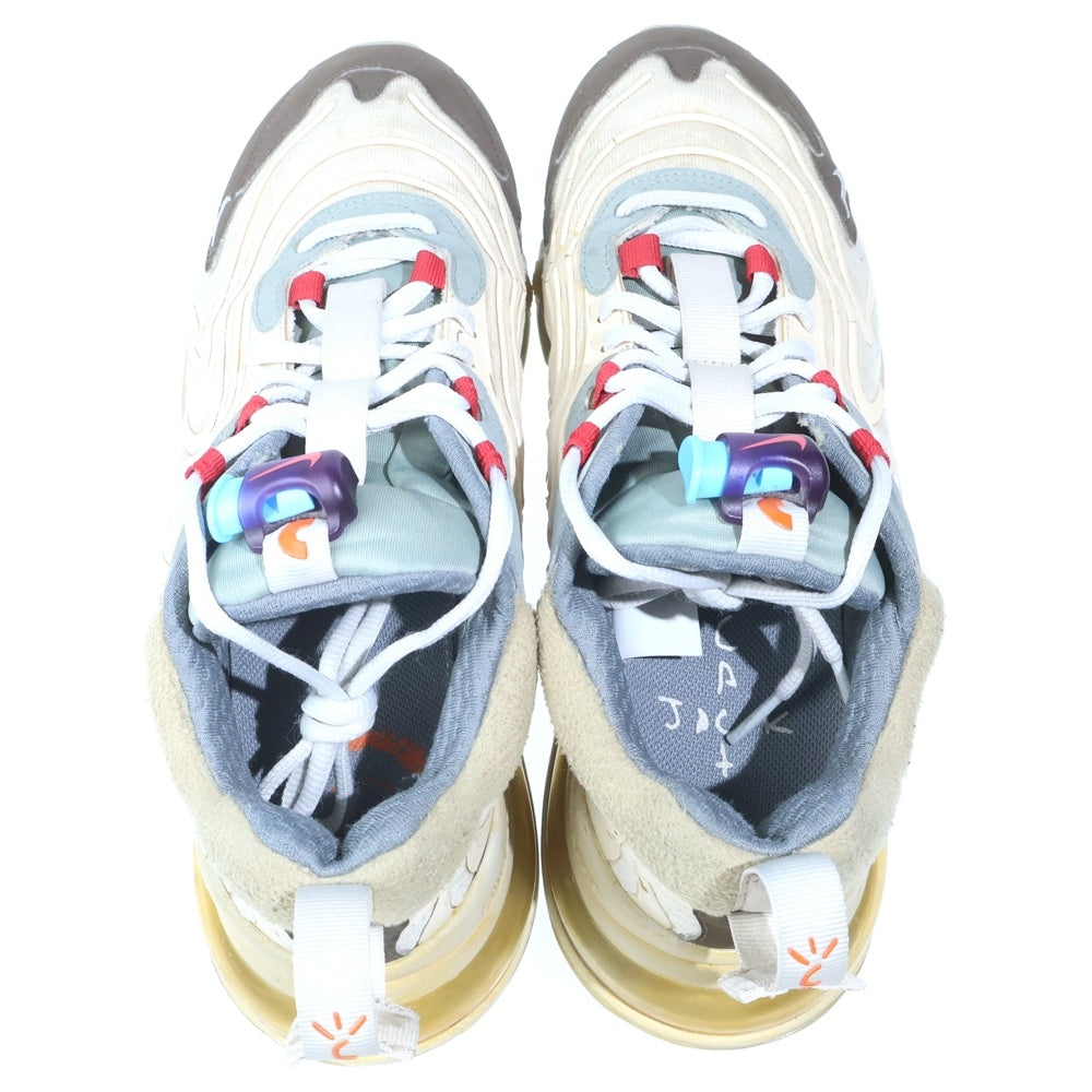 NIKE(ナイキ) ×TRAVIS SCOTT AIR MAX 270 CACTUS TRAILS トラヴィススコット エアマックス 270 カクタストレイル ローカットスニーカー ベージュ US8.5/26.5cm CT2864-200