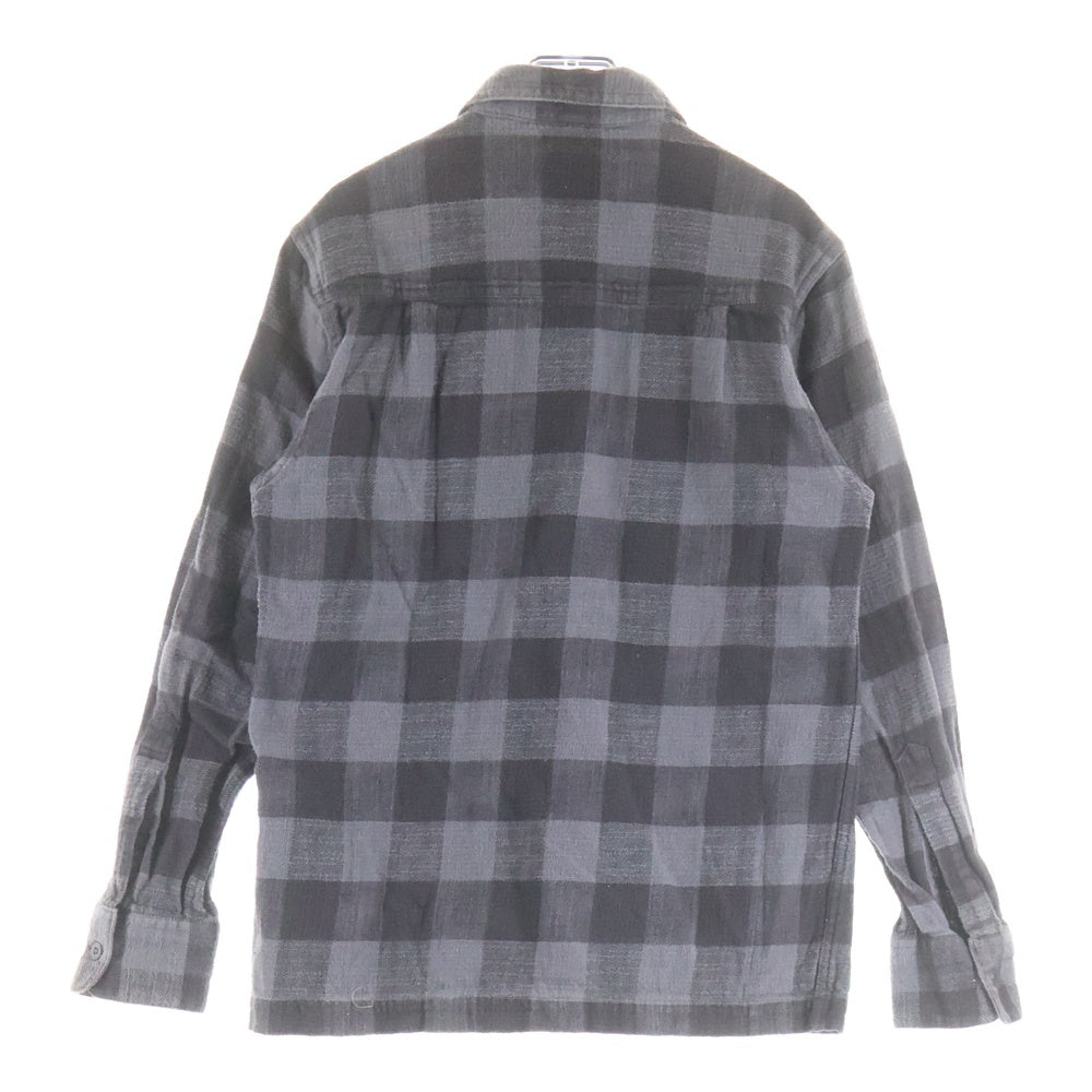 WTAPS(ダブルタップス) 17SS UNION LS SHIRT COTTON TEXTILE ユニオンチェック コットン テキスタイル 長袖シャツ グレー 171GWDT-SHM07