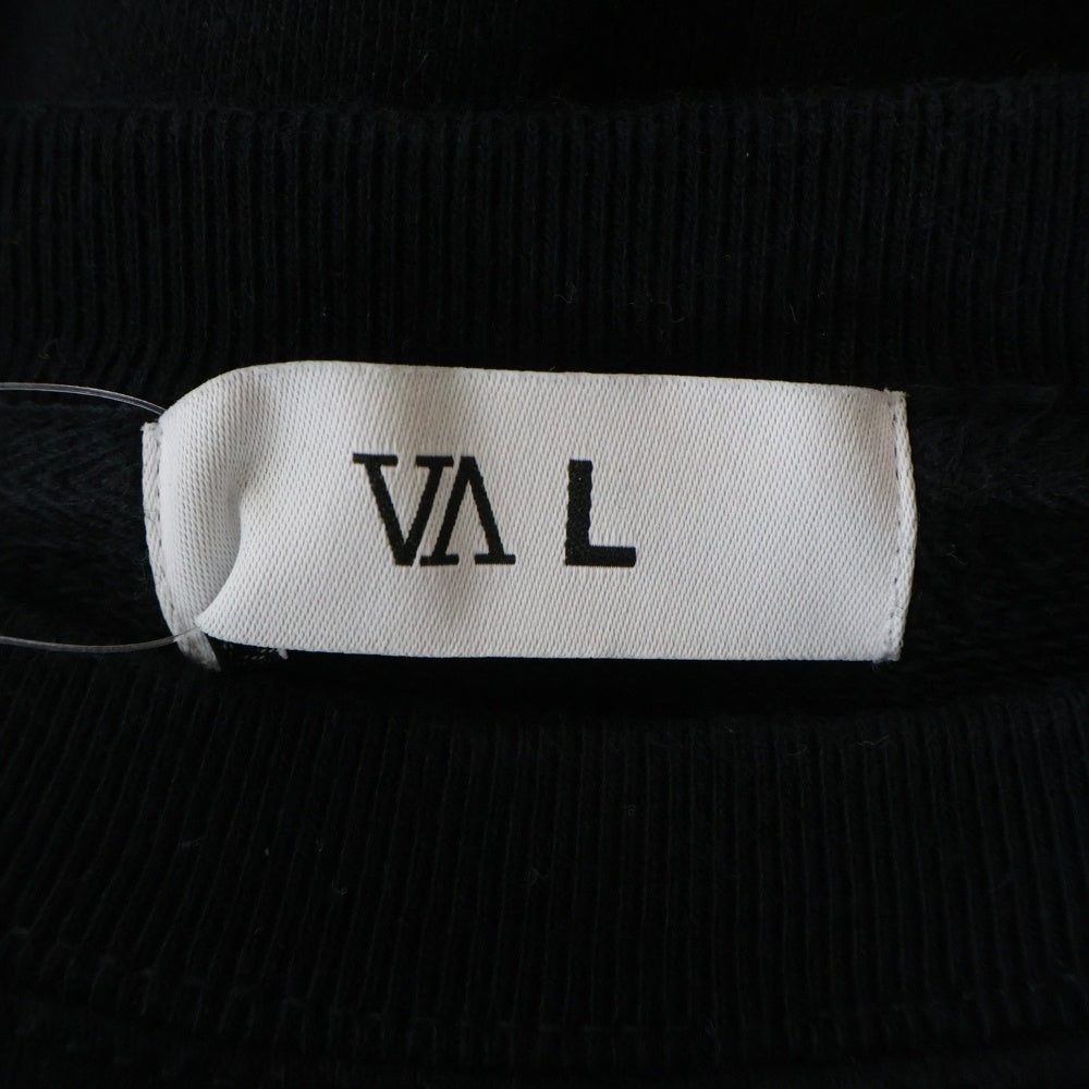 FRAGMENT DESIGN(フラグメントデザイン) ×VARIOUS ARTISTS ヴァリアスアーティスト GUNDAM FRGMT C/N SWEAT ガンダム フロントプリント クルーネックスウェット トレーナー ブラック VBM-15220-C