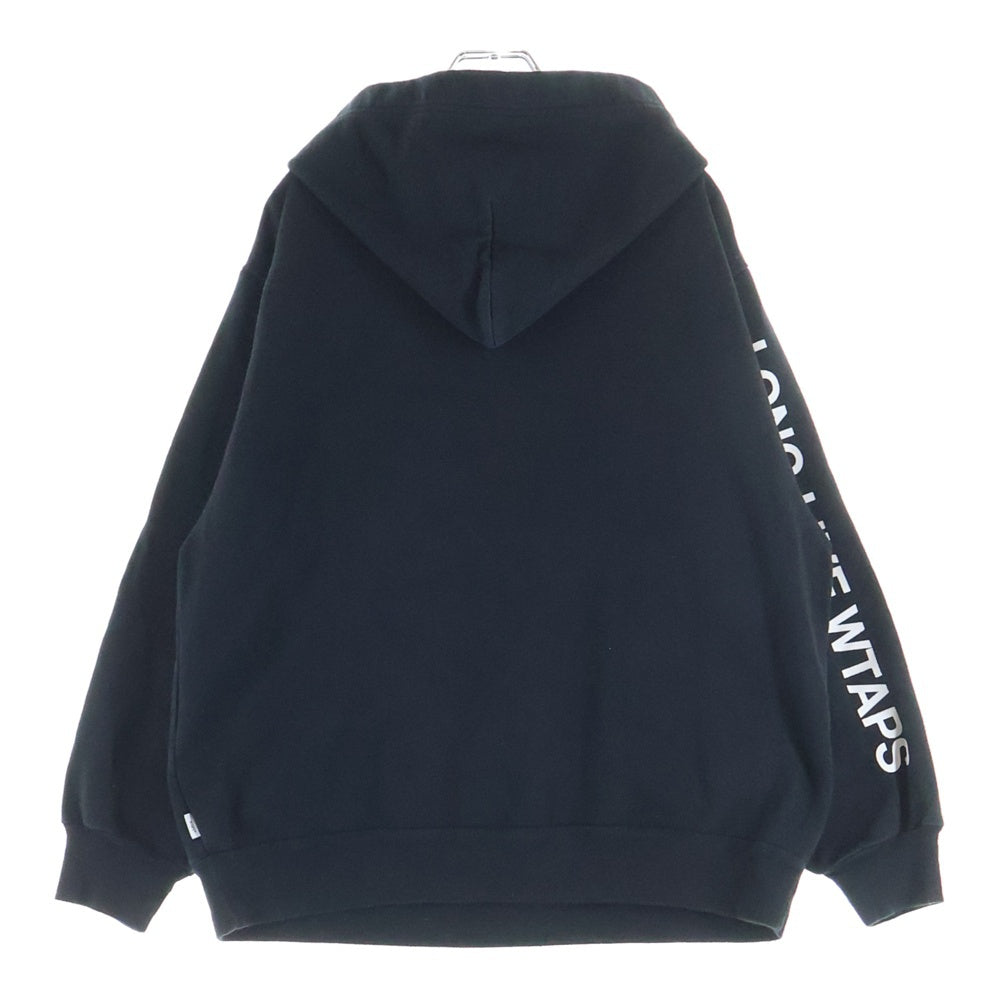 WTAPS(ダブルタップス) 20AW LLW HOODED プルオーバーフーディー パーカー スウェット ブラック 202ATDT-CSM19