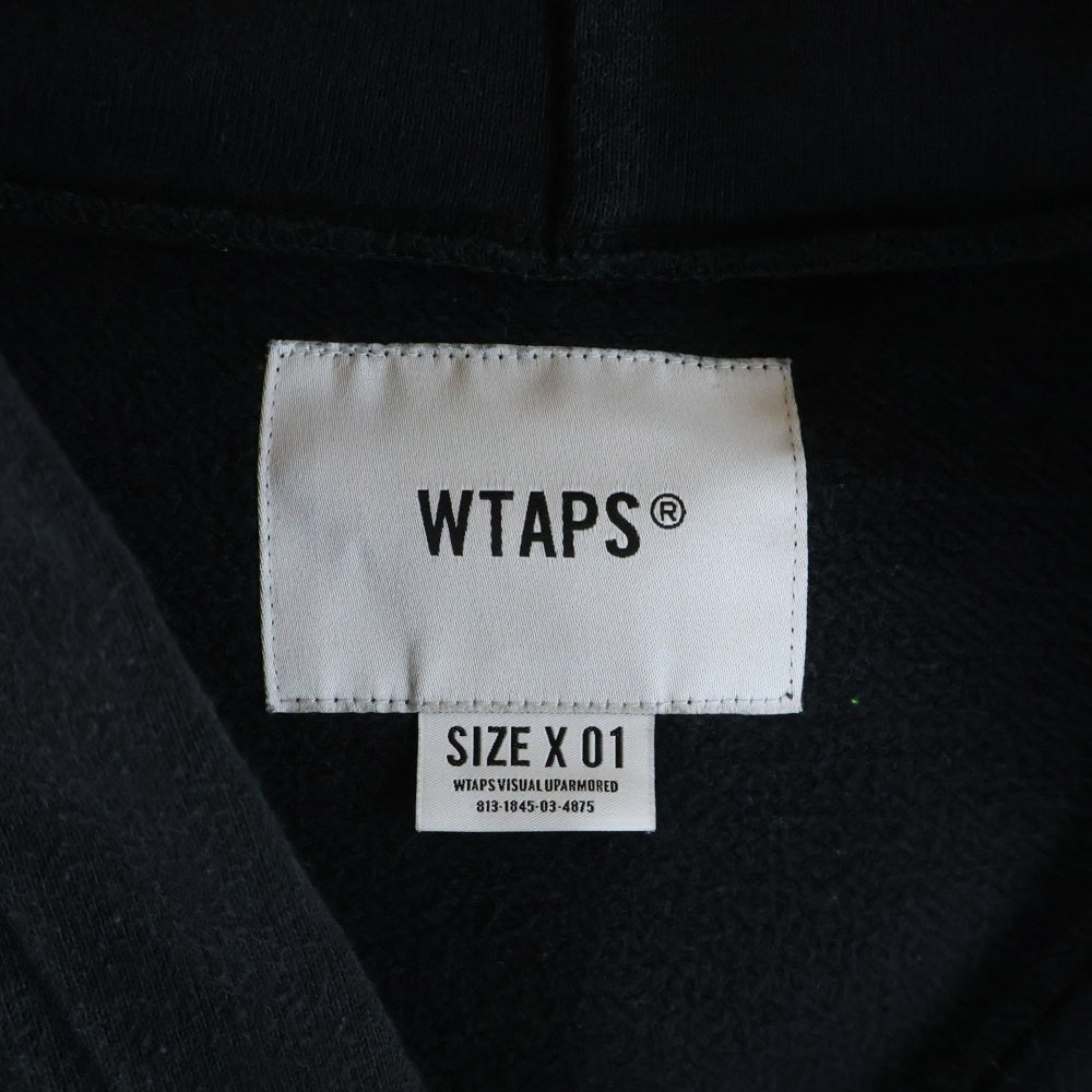 WTAPS(ダブルタップス) 20AW LLW HOODED プルオーバーフーディー パーカー スウェット ブラック 202ATDT-CSM19