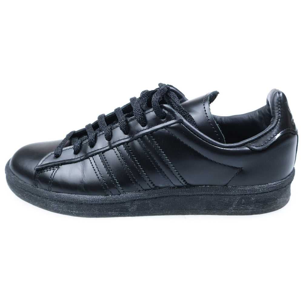 adidas(アディダス) 80S CAMPUS COREBLACK キャンパス コアブラック レザー ローカットスニーカー ブラック US5.5/23.5cm JR2739