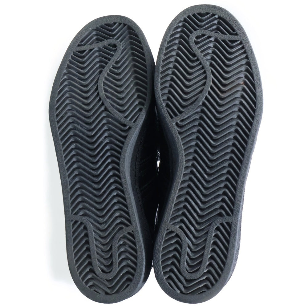 adidas(アディダス) 80S CAMPUS COREBLACK キャンパス コアブラック レザー ローカットスニーカー ブラック US5.5/23.5cm JR2739