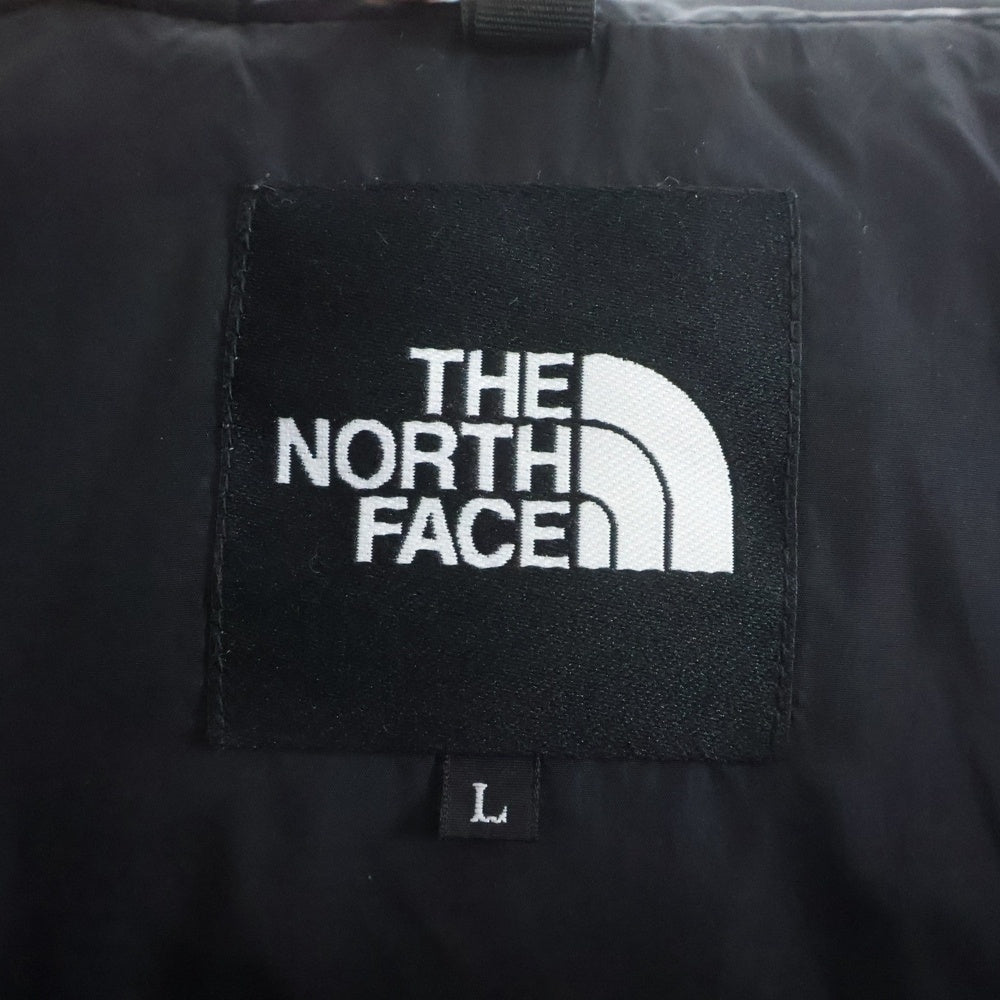 THE NORTH FACE(ザノースフェイス) NUPTSE JACKET ヌプシ ダブルポケット ジップアップ ダウンジャケット ブラック/イエロー ND91841