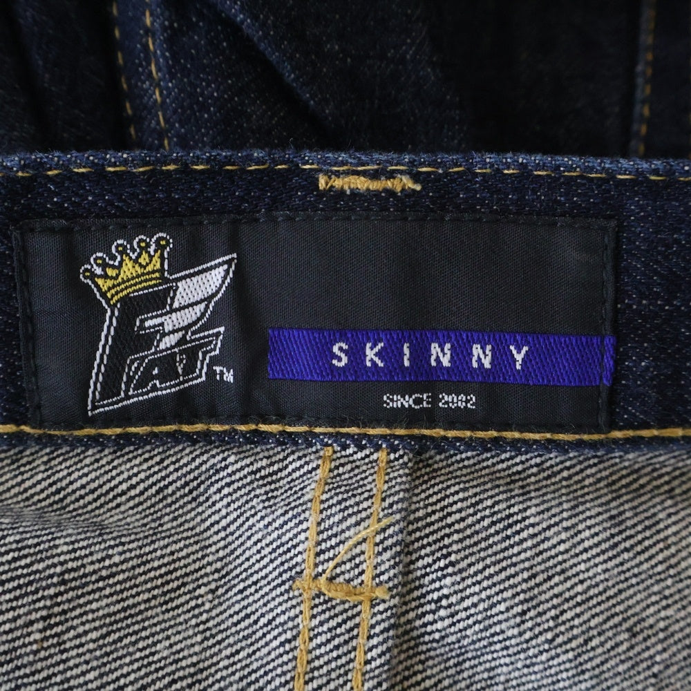 FAT(エフエーティー) デニム バギーショーツ ハーフパンツ インディゴ F-ST-PN08-AIAB