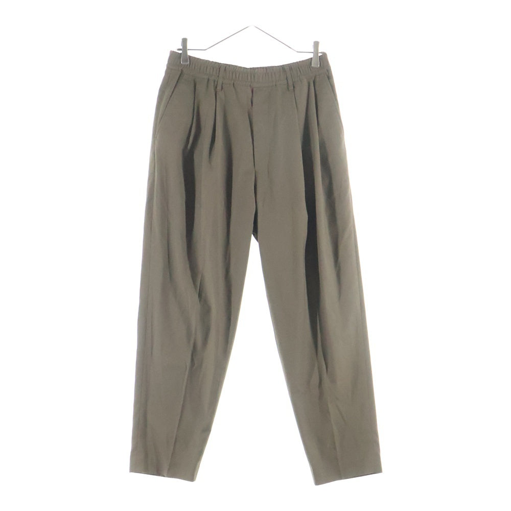N.HOOLYWOOD(エヌハリウッド) 2タック テーパードパンツ カーキ 282-PT08