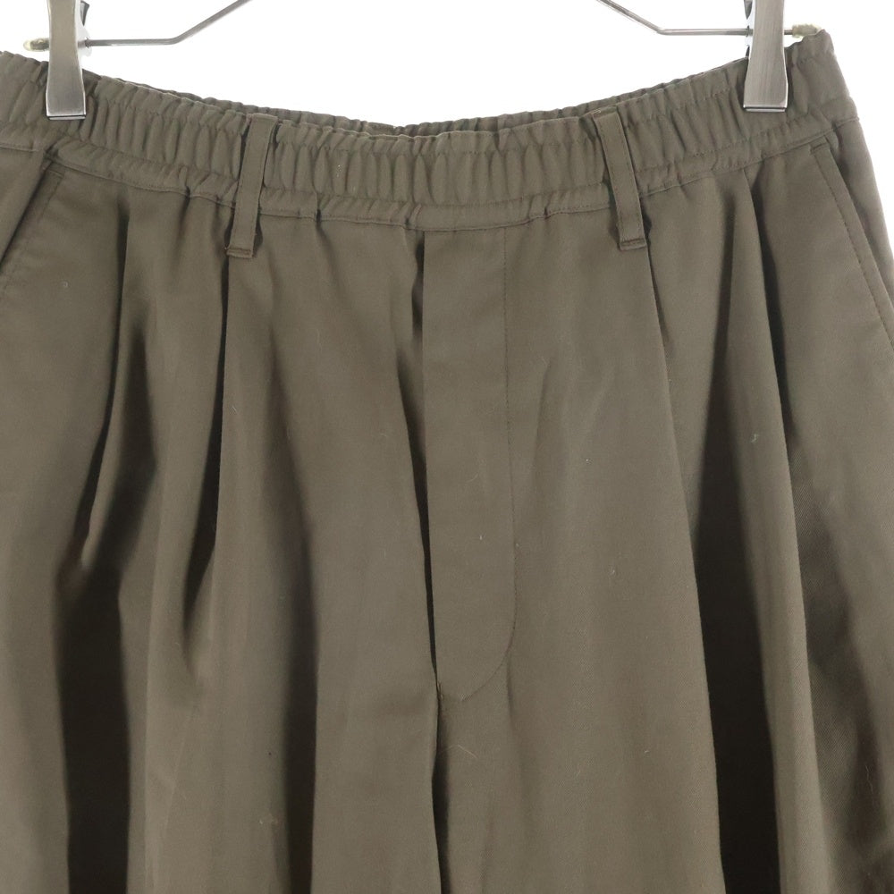 N.HOOLYWOOD(エヌハリウッド) 2タック テーパードパンツ カーキ 282-PT08