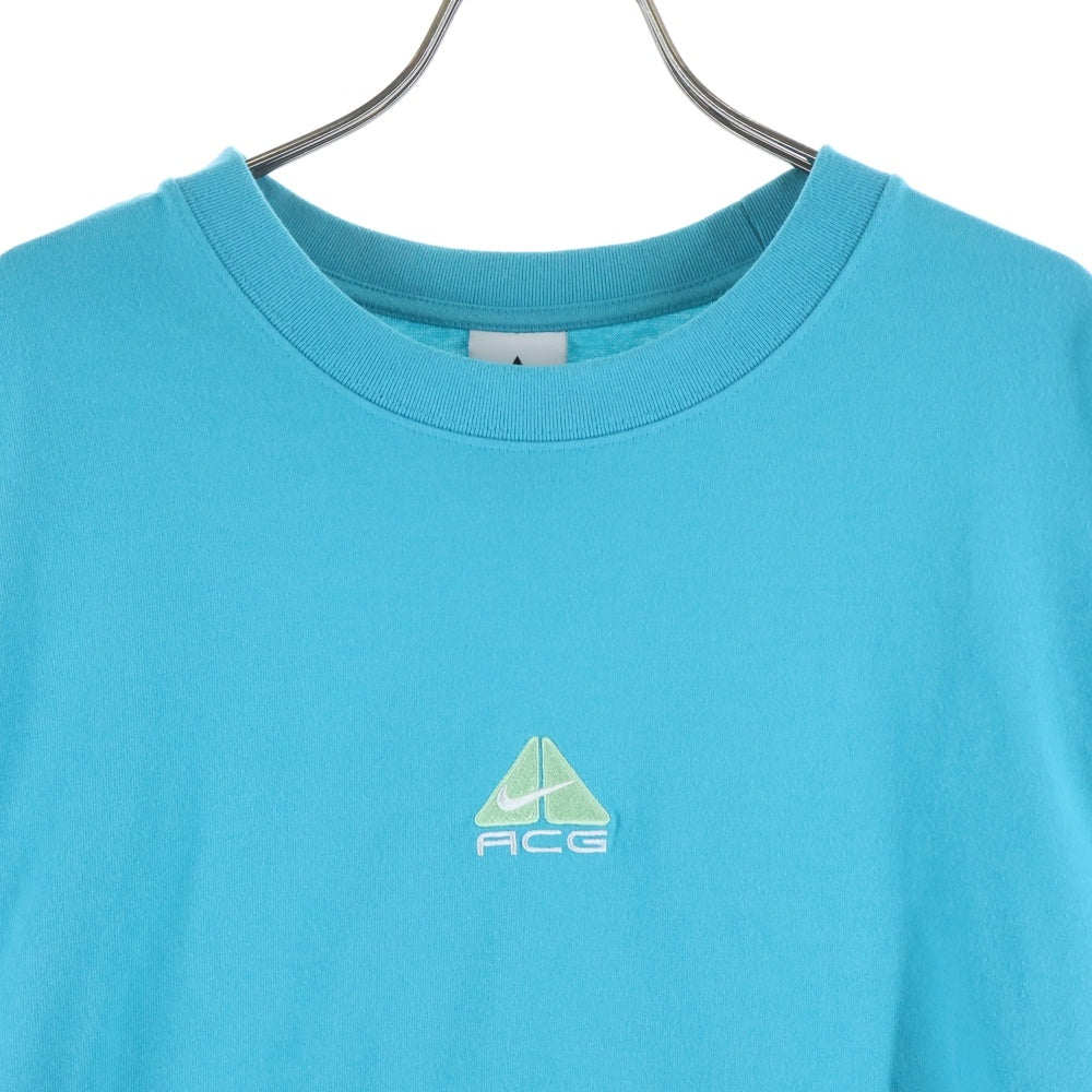 NIKE ACG(ナイキエーシージー) NRG LBR LUNGS S/S TEE 半袖カットソー Tシャツ ブルー DQ1816-345