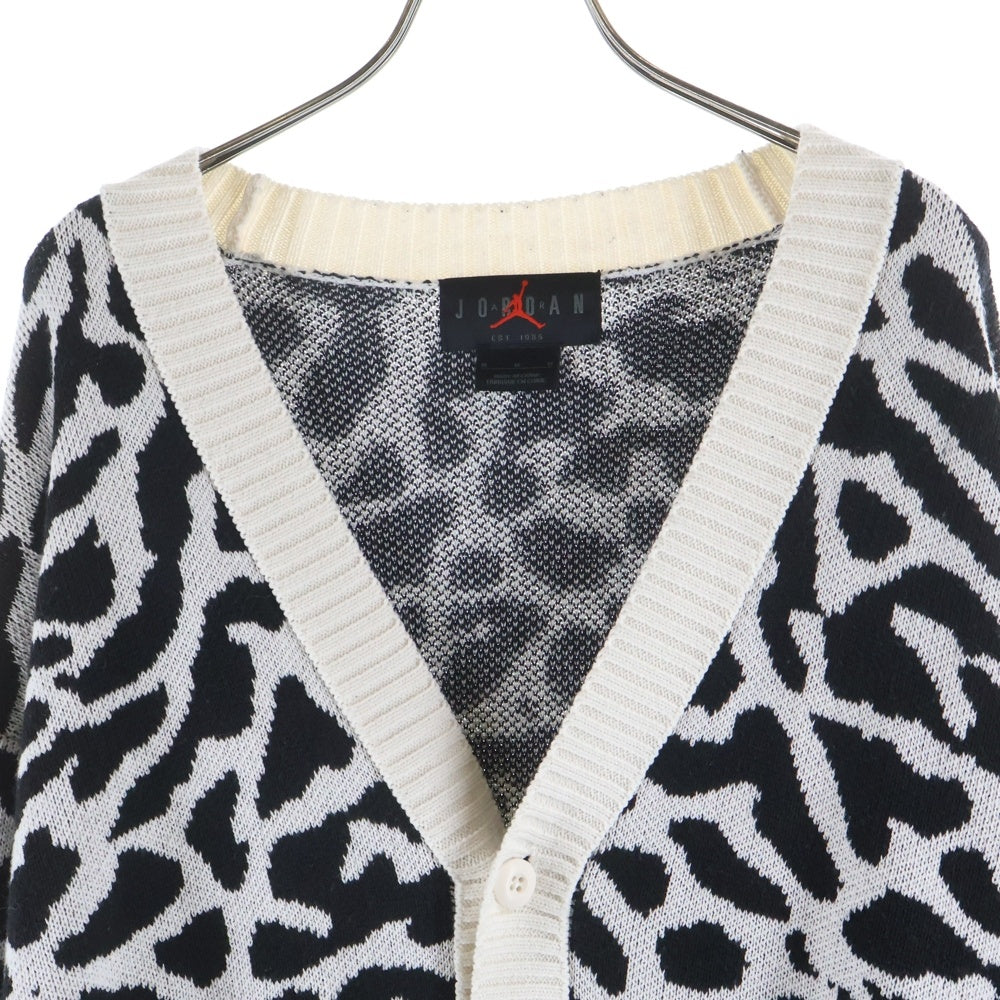 NIKE(ナイキ) AS M J FLT HRTG CARDIGAN ヘリテージ カーディガン ブラック×ホワイト DV7574-030