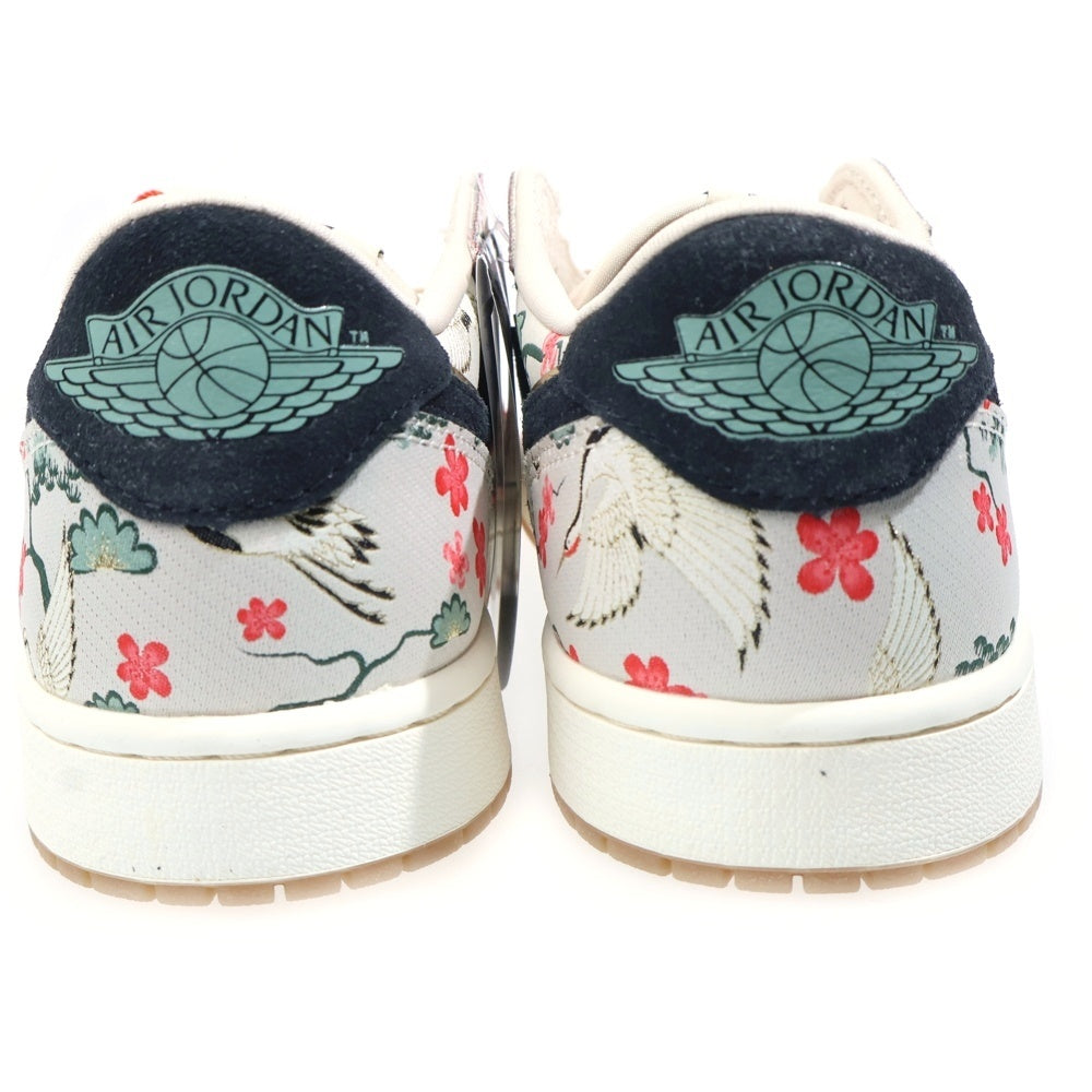 NIKE(ナイキ) ×RUI HACIMURA AIR JORDAN 1 RETRO LOW OG エアジョーダン1 八村 塁 ローカットスニーカー ベージュUS9.5/27.5cm HV8293-100