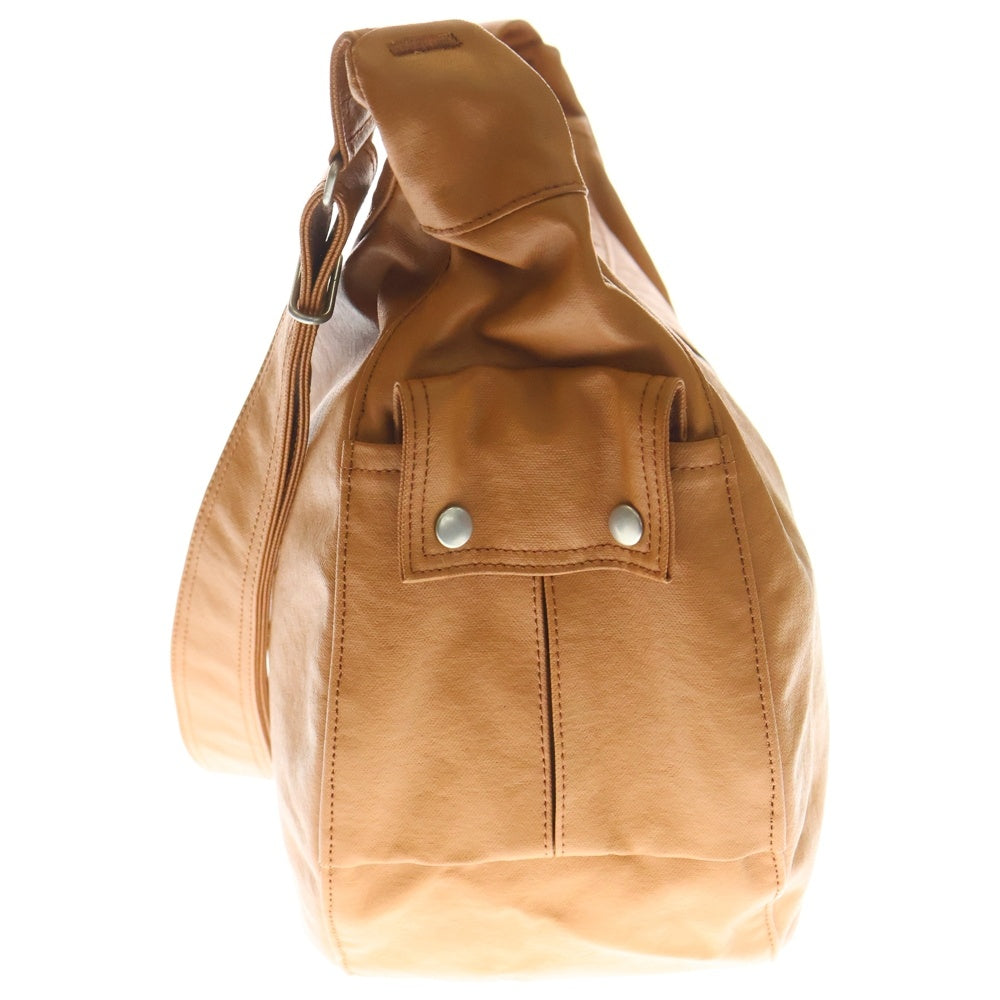 PORTER(ポーター) FREE STYLE フリースタイル フェイクレザー ショルダーバッグ ブラウン レディース