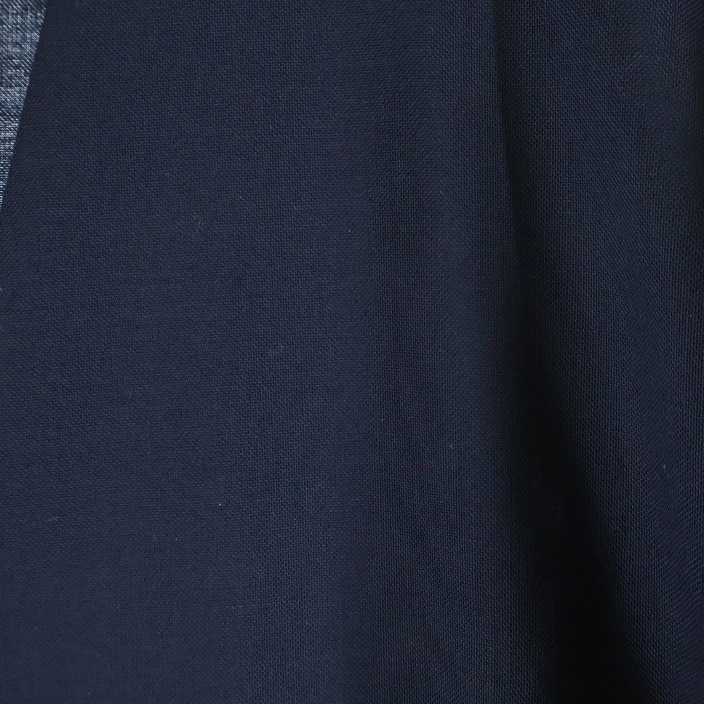 Maison Margiela(メゾンマルジェラ) 18AW カラーレス ノーカラージャケット ネイビー S50BN0357 S44330