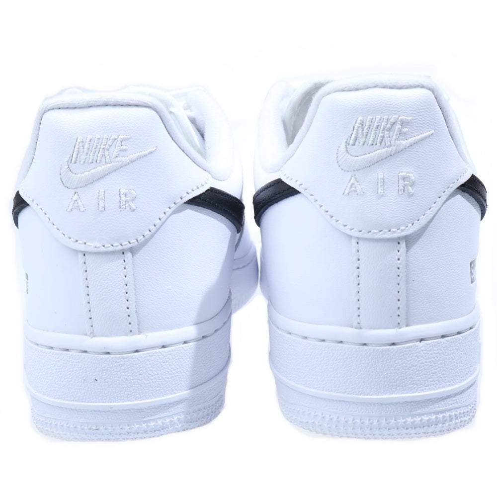 SUPREME(シュプリーム) ×NIKE AIR FORCE 1 LOW ナイキ エアフォース 1 ローカットスニーカー ホワイト/ブラック US7/25cm CU9225-102