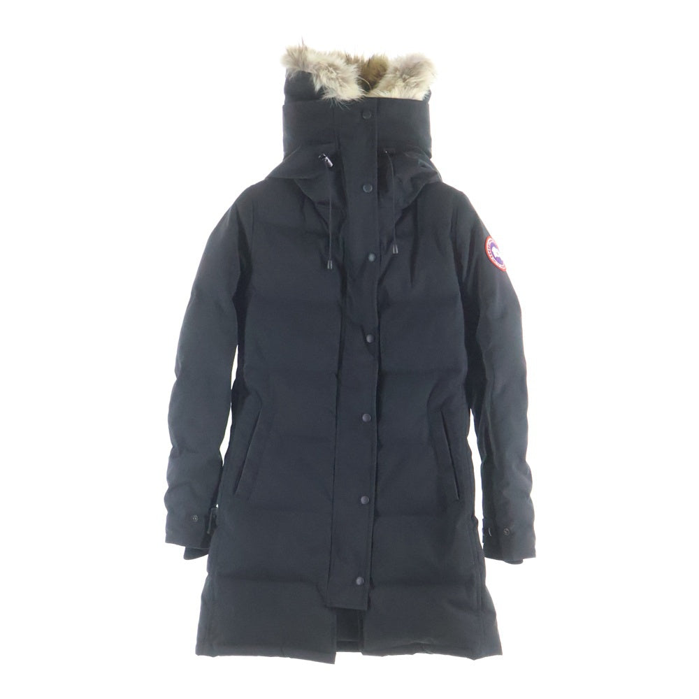 CANADA GOOSE(カナダグース) MACKENZIE PARKA マッケンジーパーカー ファーフーデッドジャケットダウンコート レディース ブラック 2302JL R