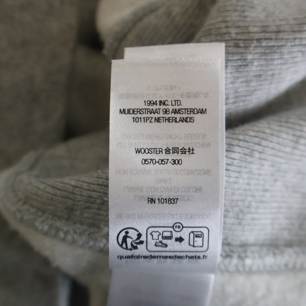 SUPREME(シュプリーム) 25SS ×Champion Hooded Sweatshirt アーチロゴ スウェット プルオーバーパーカー グレー