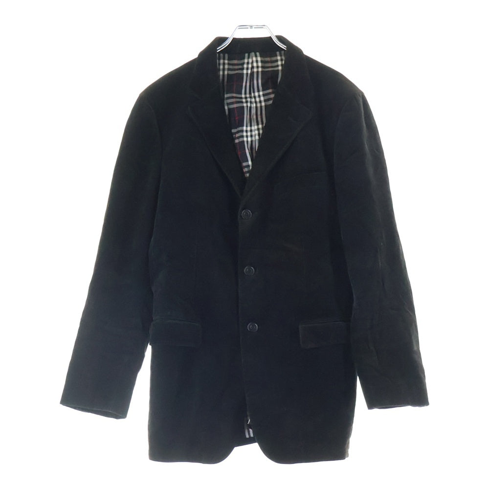 【美品】バーバリーブラックレーベル コーデュロイ ノバチェック セットアップ BURBERRY BLACK LABEL(バーバリー ブラックレーベル) 裏地ノバチェック
