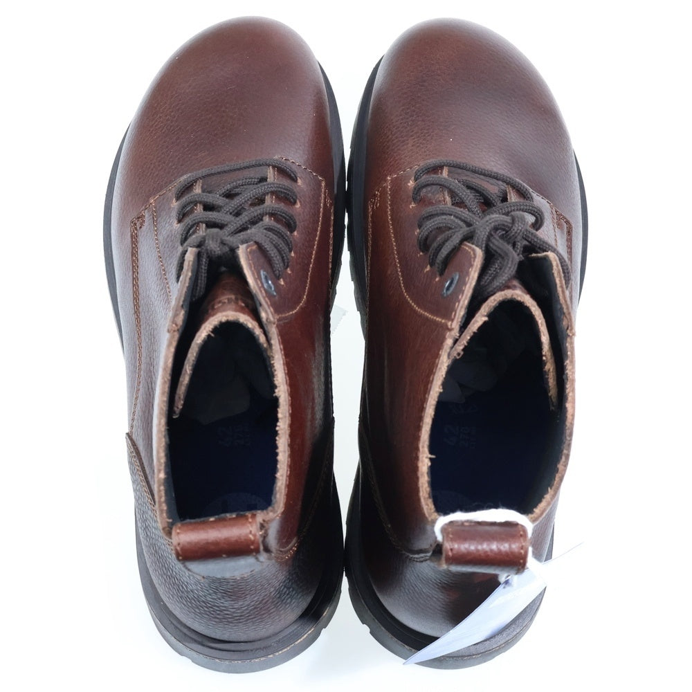 BIRKENSTOCK(ビルケンシュトック) HIGHWOOD LACE MID ハイウッド レース ミッド レザーブーツ ブラウン 1030757