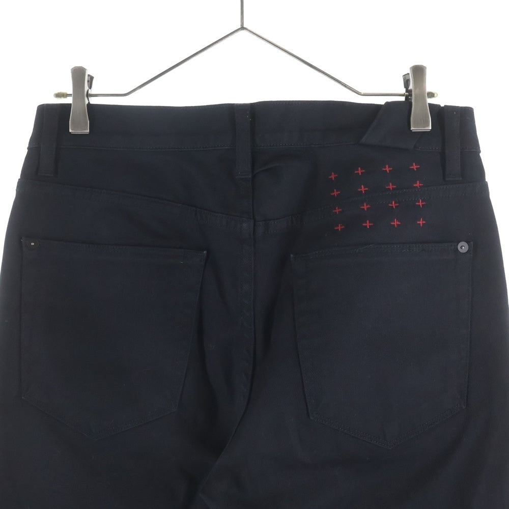 KSUBI(スビ) CHITCH DENIM PANTS チッチ エンブロイダリー スキニーデニムパンツ ブラック