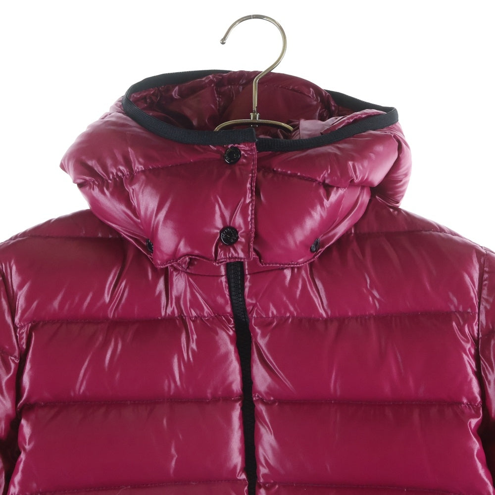 MONCLER(モンクレール) BADY DOWN JACKET ロゴパッチ フーデッド ナイロン バディ ダウンジャケット レディース パープル 120934594205 68950