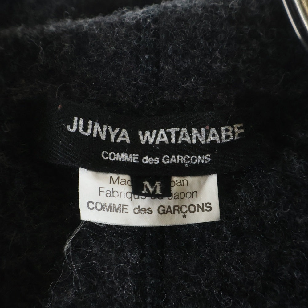 JUNYA WATANABE COMME des GARCONS(ジュンヤワタナベ コムデギャルソン) 11AW AD2011 ウール オーバーサイズパーカー フーディー ブラック JH-T009