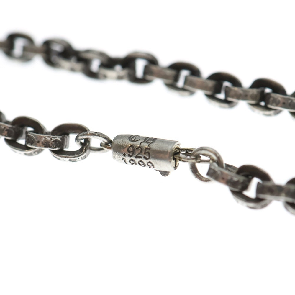 CHROME HEARTS(クロムハーツ) PPR CHN SML CH CRS ペーパーチェーン スモールCHクロス ネックレス シルバー