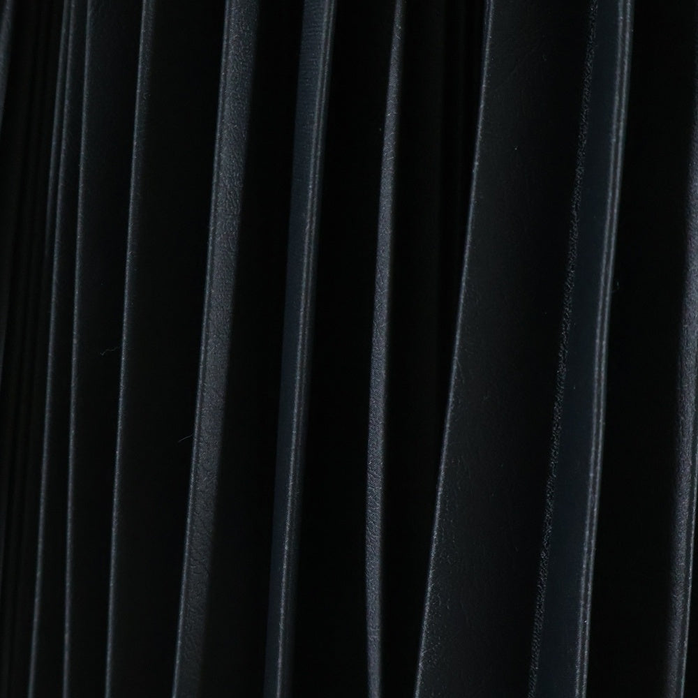 JOHN LAWRENCE SULLIVAN(ジョンローレンスサリバン) アシンメトリープリーツロングスカートロングスカート ブラック レディース 2C026-0620-1