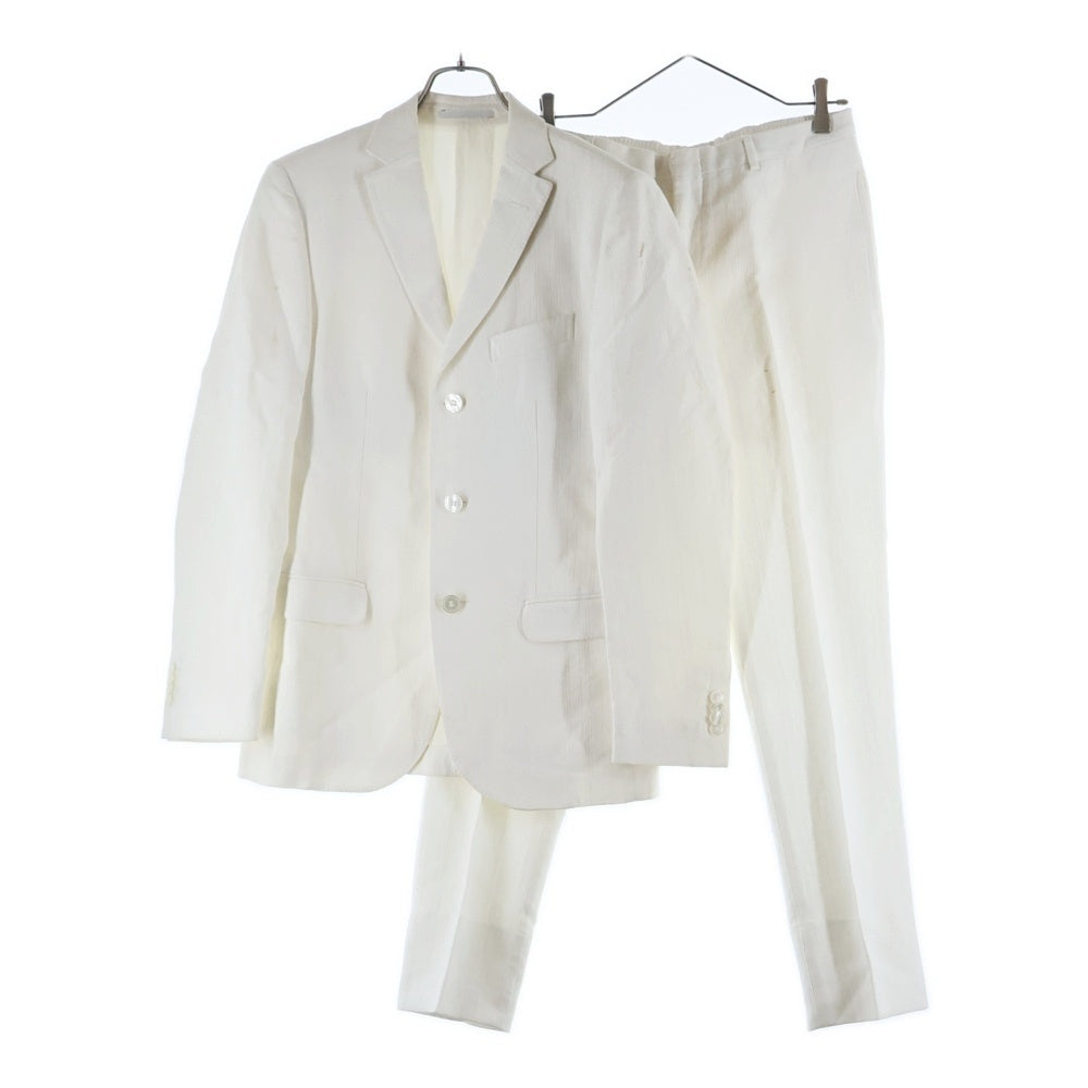 Z ZEGNA(ゼニア ジーゼニア) セットアップ スーツ 3B テーラードジャケット テーパードパンツ ホワイト