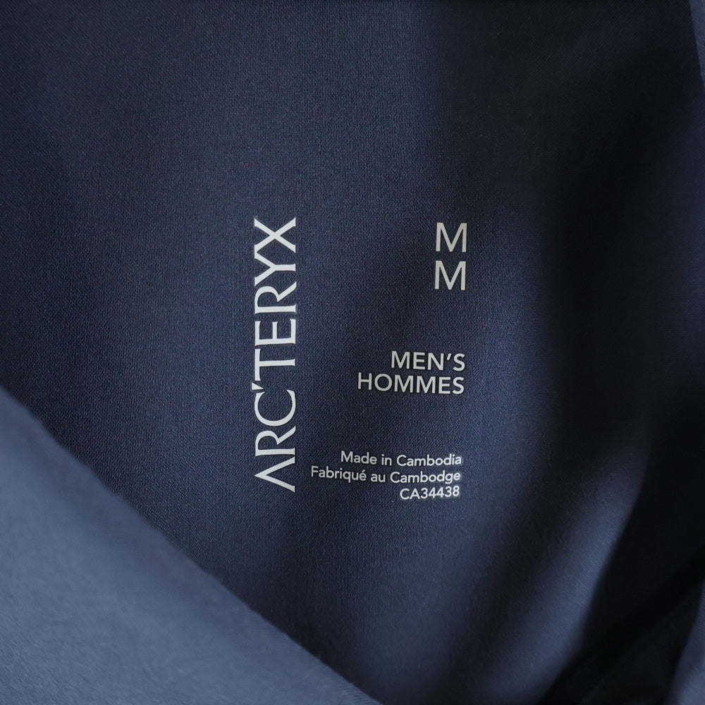 ARC'TERYX(アークテリクス) バック ロゴ プリント 半袖 シャツ ブルー 19076-105234