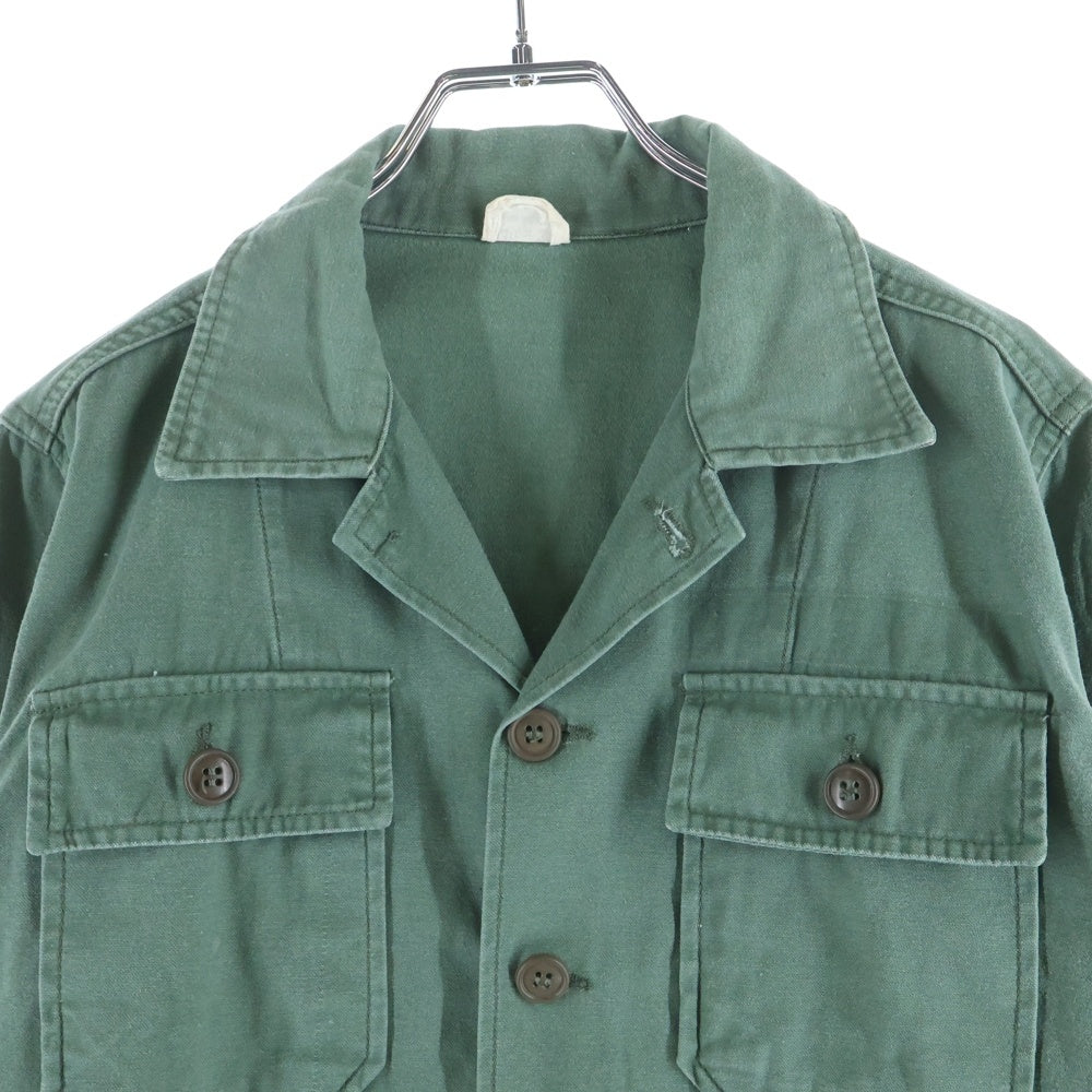 VINTAGE(ヴィンテージ) MILITARY UTILITY SHIRT ミリタリー ヴィンテージ 長袖ユーティリティーシャツ カーキ 8406-782-3016