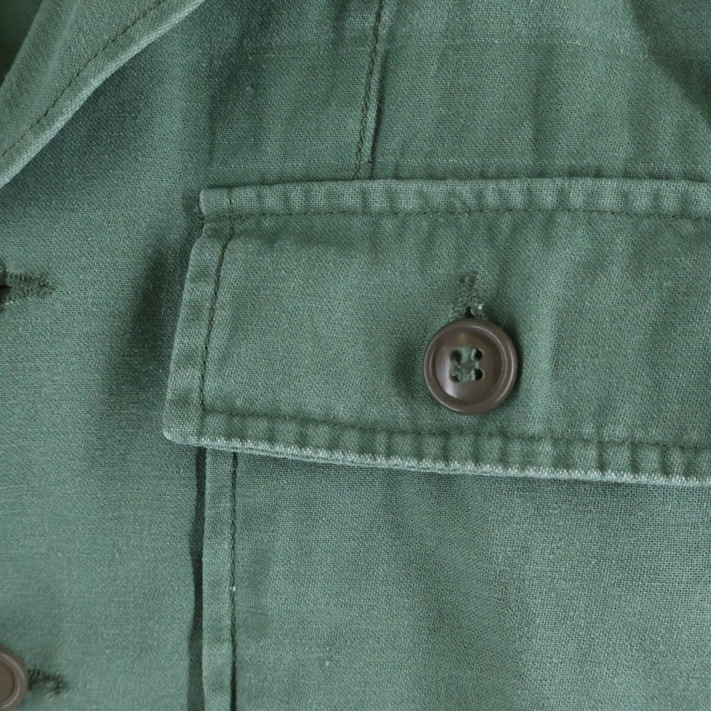VINTAGE(ヴィンテージ) MILITARY UTILITY SHIRT ミリタリー ヴィンテージ 長袖ユーティリティーシャツ カーキ 8406-782-3016