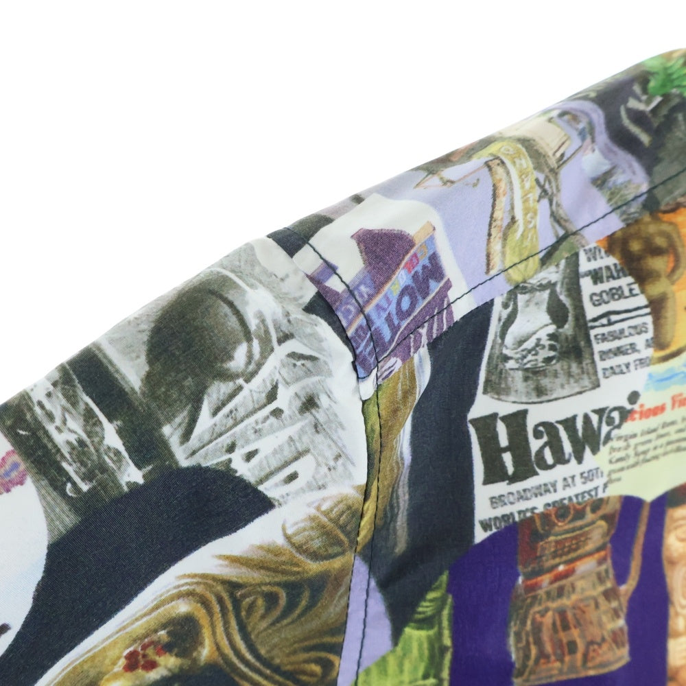 71591(71591) アロハ総柄 ジップアップジャケット マルチカラー