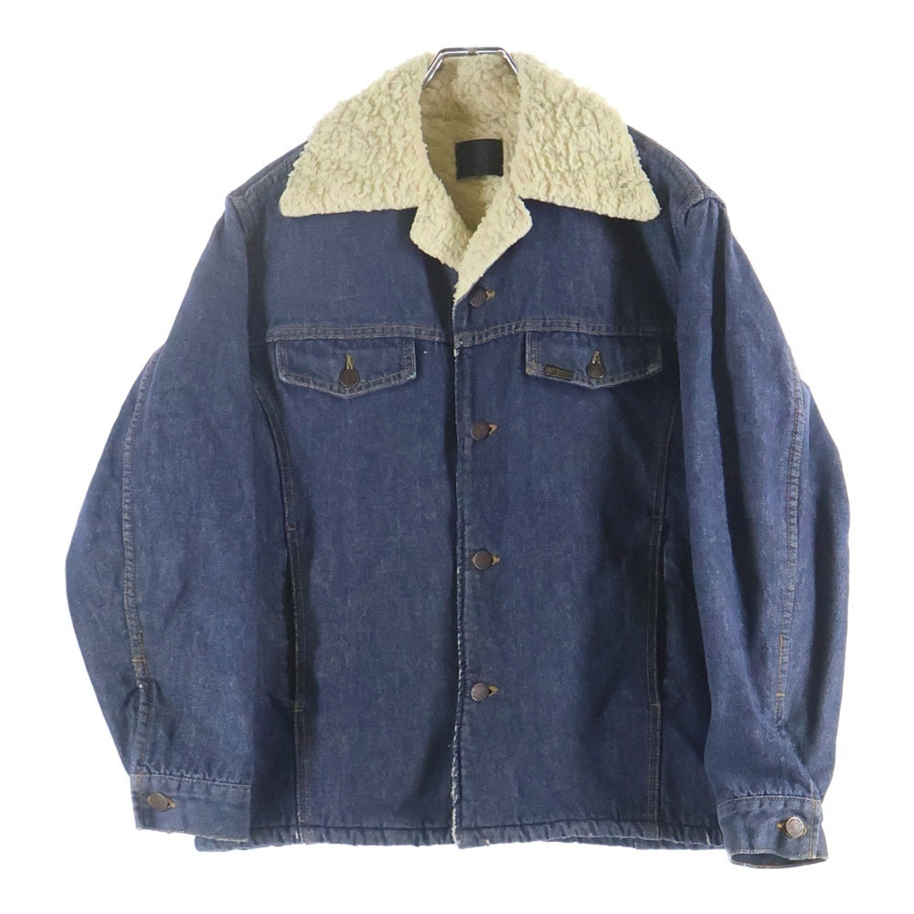 VINTAGE(ヴィンテージ) 70S VINTAGE SEARS ROEBUCKS ヴィンテージ シアーズ ローバックス 裏ボア デニム ランチジャケット インディゴ
