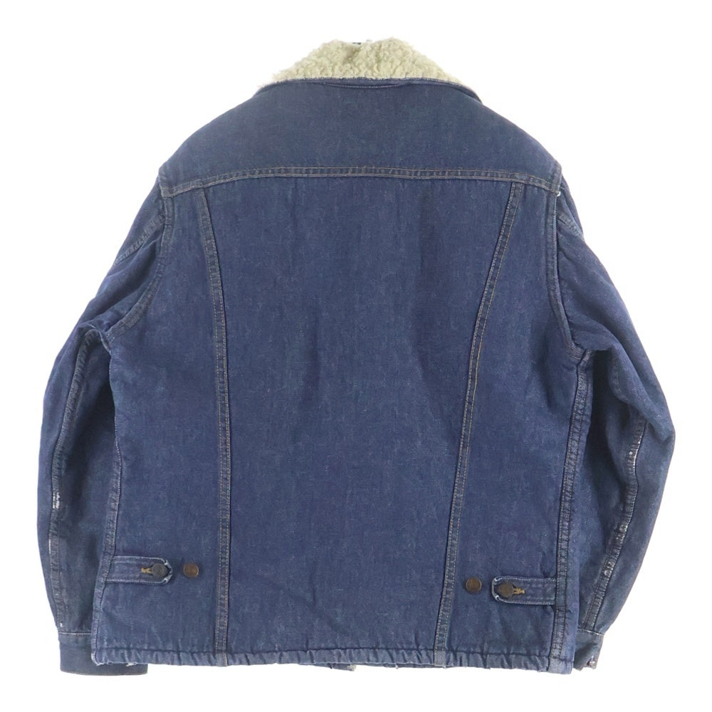 VINTAGE(ヴィンテージ) 70S VINTAGE SEARS ROEBUCKS ヴィンテージ シアーズ ローバックス 裏ボア デニム ランチジャケット インディゴ