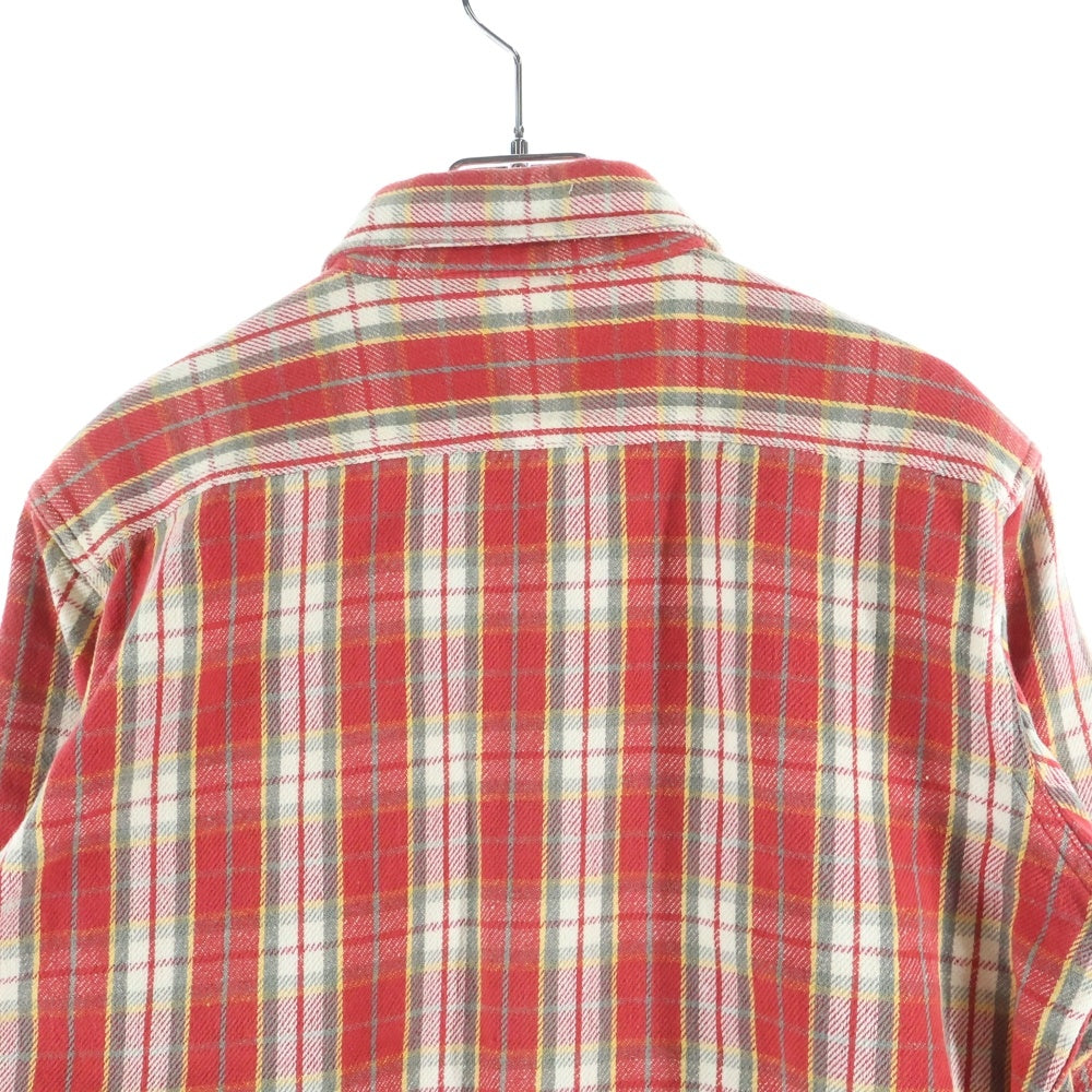 VINTAGE(ヴィンテージ) CAMCO ヴィンテージ カムコ コットン チェック 長袖ネルシャツ レッド