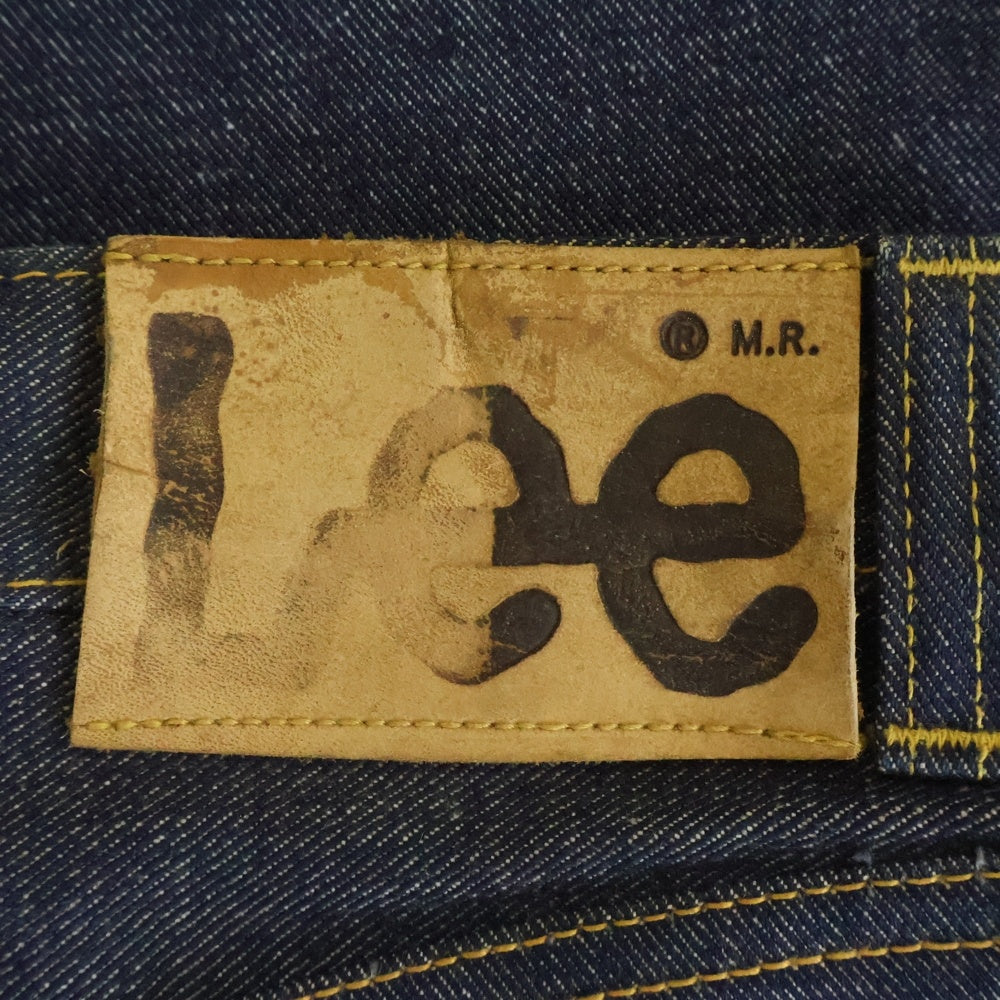 LEE(リー) 60S-70S VINTAGE 101-Z LEE RIDERS サイド黒タグ MR入り ジップフライ ヴィンテージ デニムパンツ インディゴ