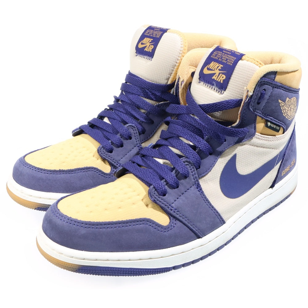 NIKE(ナイキ) AIR JORDAN 1 ELEMENT GORE-TEX SKY J PURPLE エア ジョーダン 1 エレメント ゴアテックス スカイ ミッドカットスニーカー パープル/イエロー DB2889-501