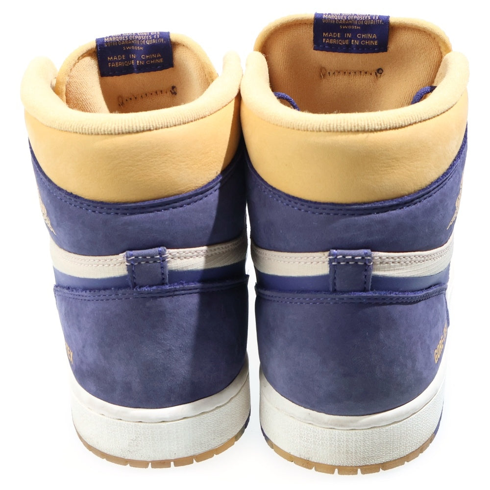 NIKE(ナイキ) AIR JORDAN 1 ELEMENT GORE-TEX SKY J PURPLE エア ジョーダン 1 エレメント ゴアテックス スカイ ミッドカットスニーカー パープル/イエロー DB2889-501