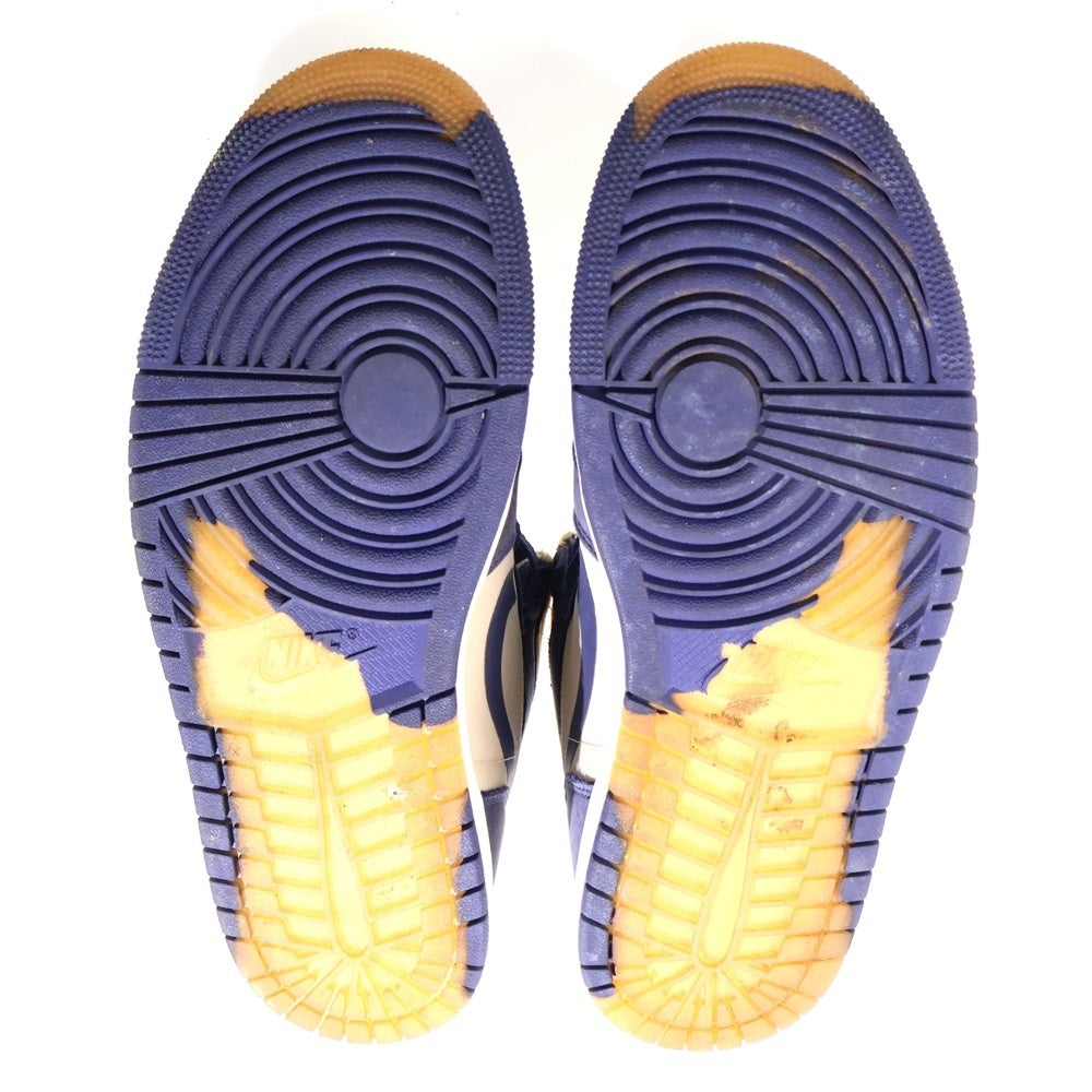 NIKE(ナイキ) AIR JORDAN 1 ELEMENT GORE-TEX SKY J PURPLE エア ジョーダン 1 エレメント ゴアテックス スカイ ミッドカットスニーカー パープル/イエロー DB2889-501